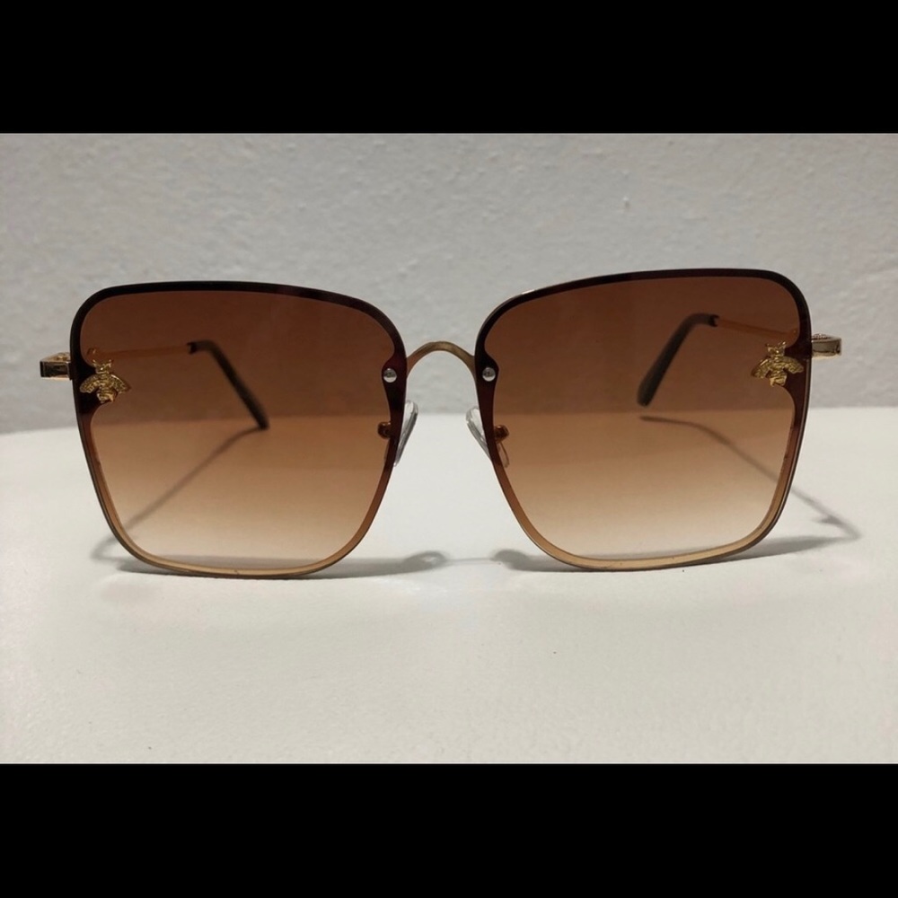 TRENDY SQUARE SUNGLASSES - Picture 5 of 8